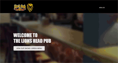 Desktop Screenshot of lionsheadpub.ca